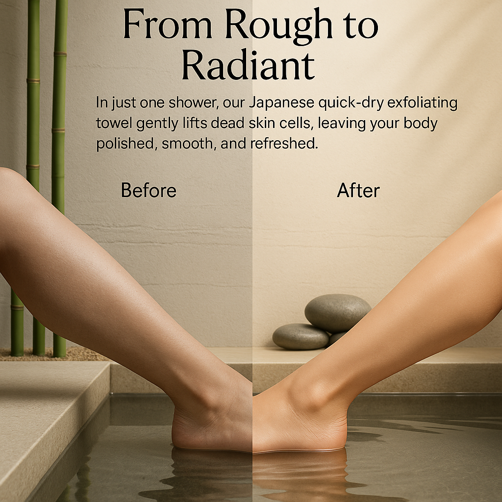 SkinMochi™ Japanese Exfoliating Towel