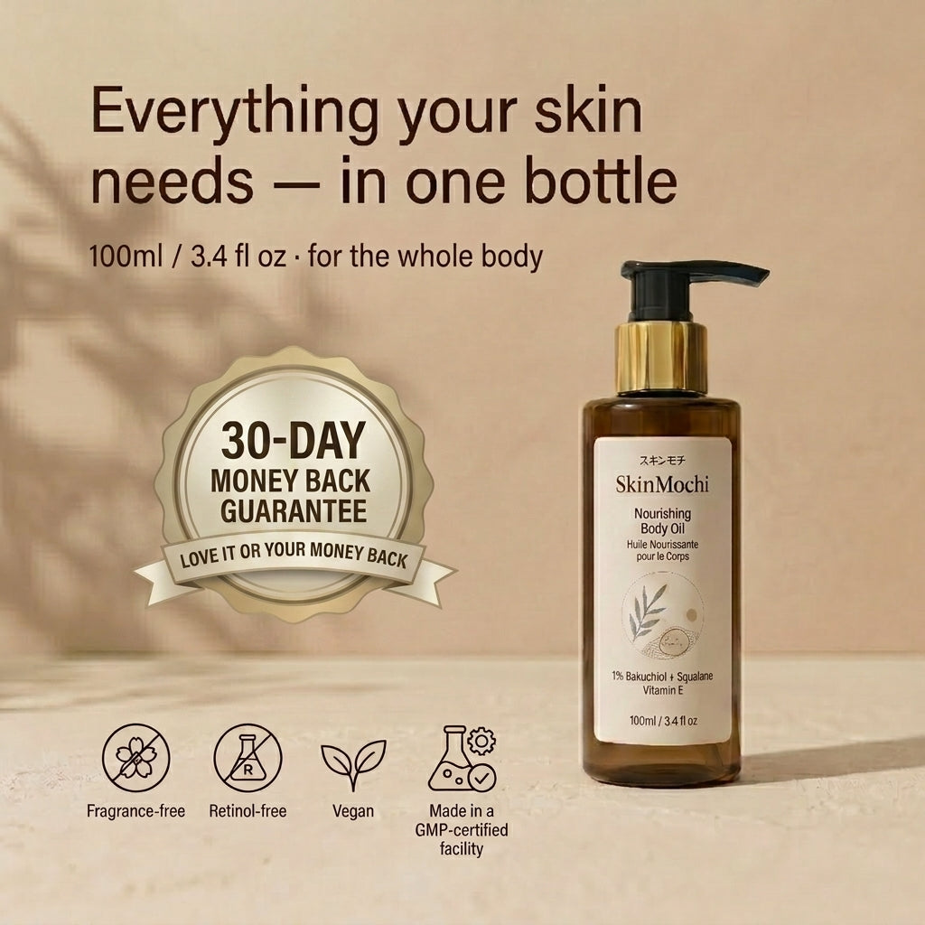 SkinMochi™ Bakuchiol Nourishing Body Oil