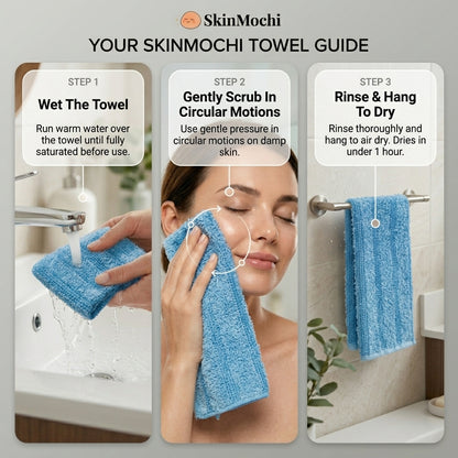 Toalla Exfoliante Facial SkinMochi™