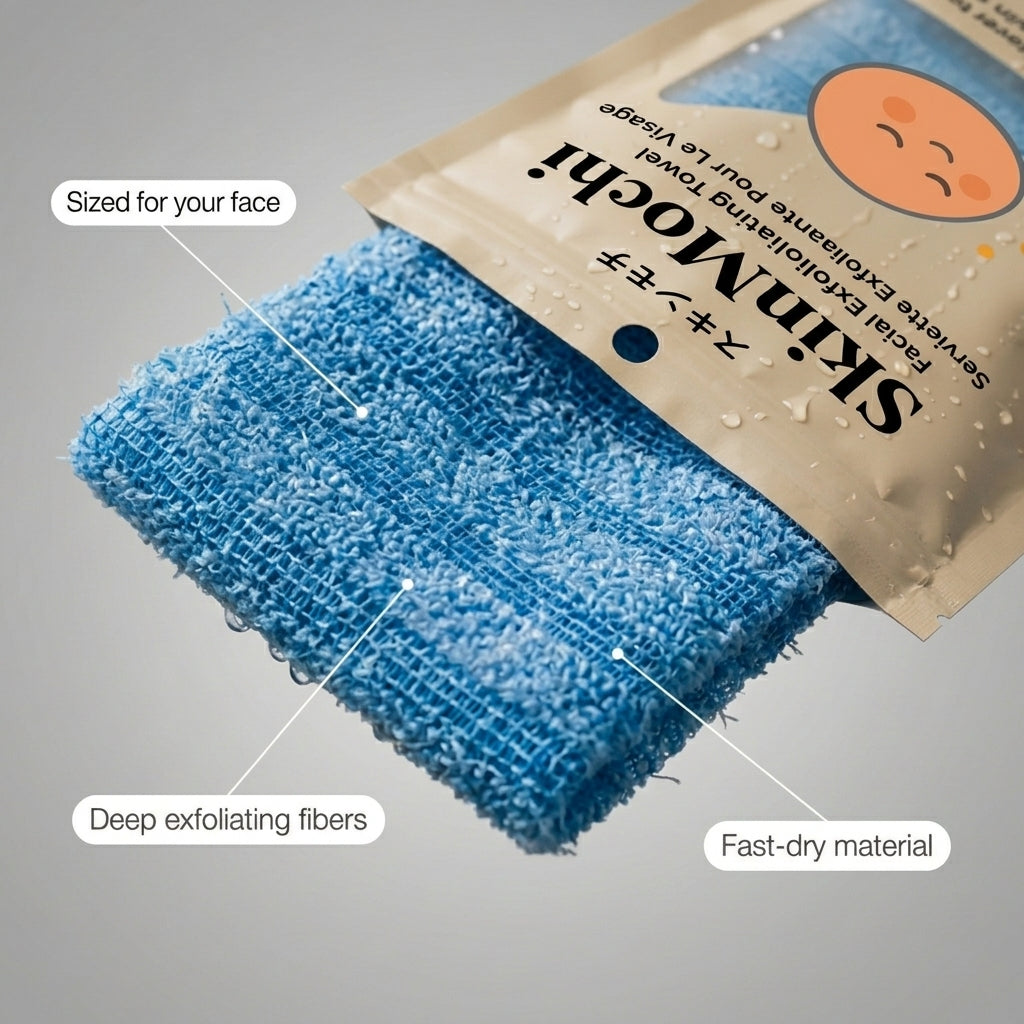 Toalla Exfoliante Facial SkinMochi™