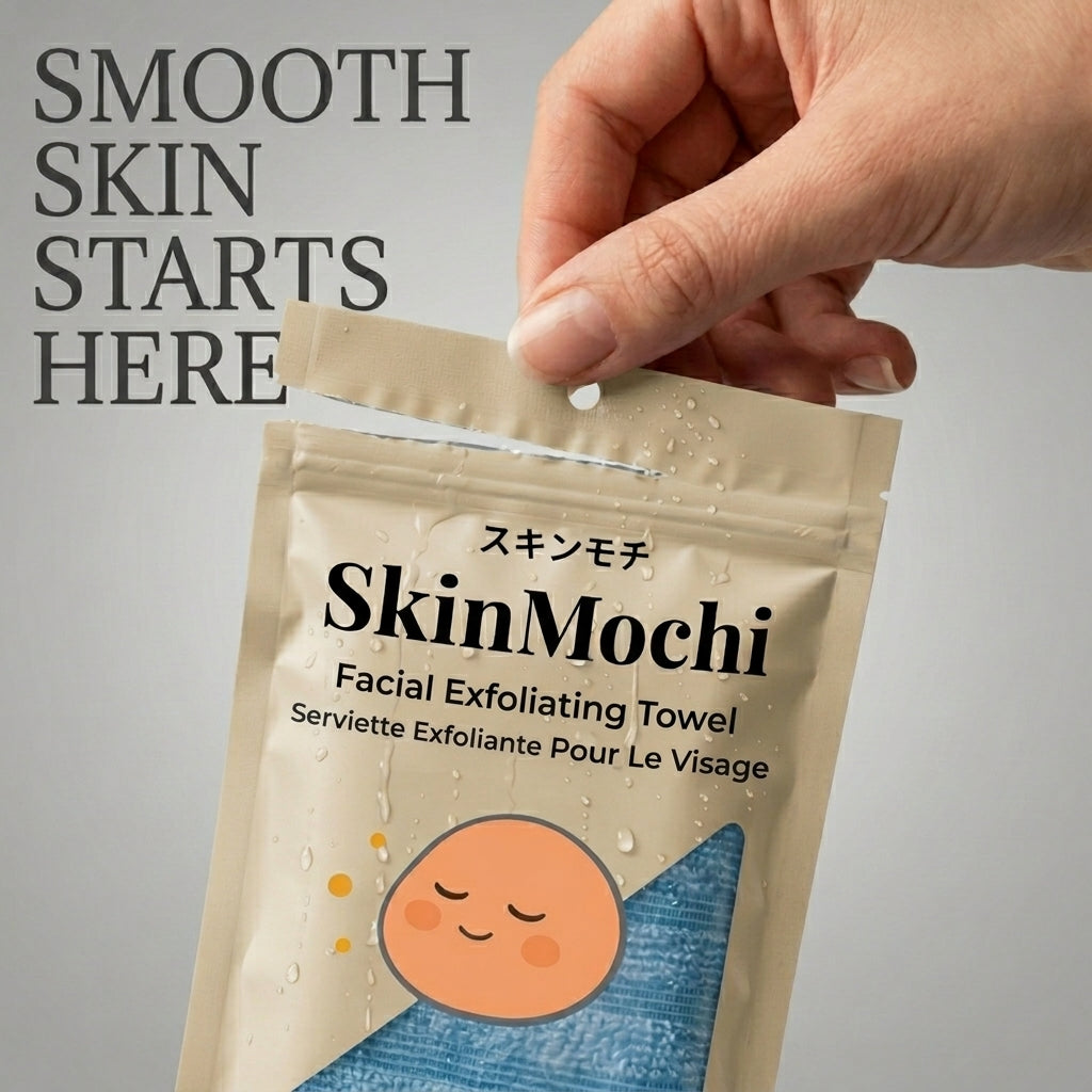 Toalla Exfoliante Facial SkinMochi™