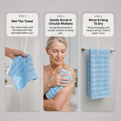 SkinMochi™ Japanese Exfoliating Towel