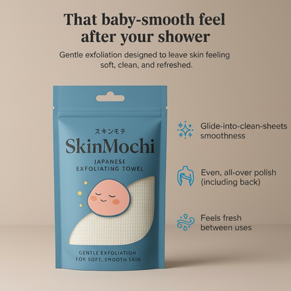 SkinMochi™ Japanese Exfoliating Towel