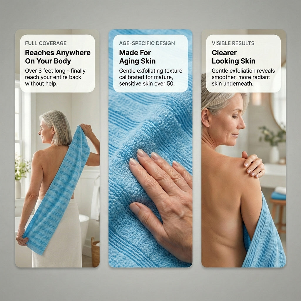 SkinMochi™ Japanese Exfoliating Towel